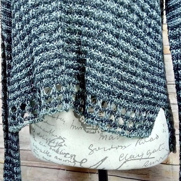 Free People | ‘Natal Melange’ Grey Knit Sweater - Picture 4 of 8